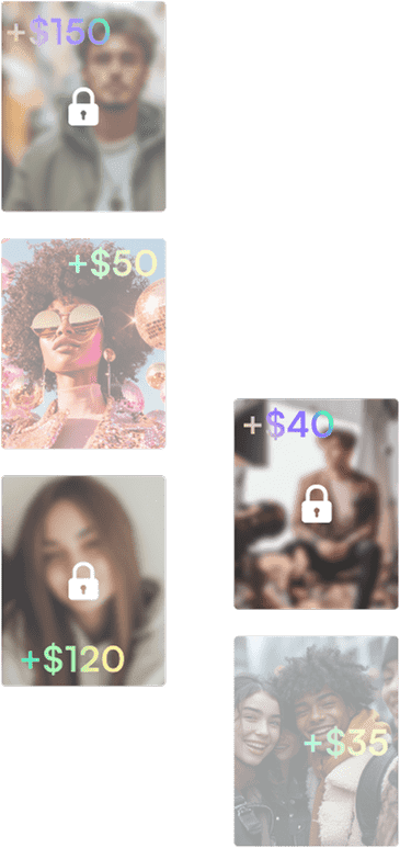 Left background footer